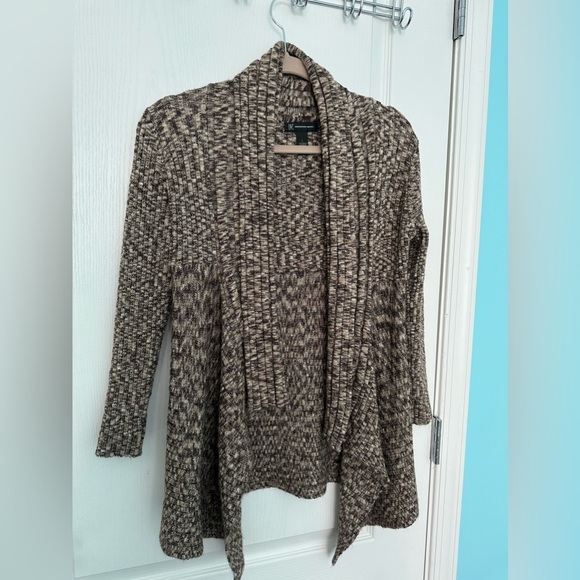 Brown tones metallic knit tunic, size large by Inc, excellent condition - Picture 11 of 11